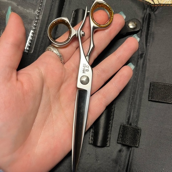 Hatori Hanzo professional hair cutting shears, HH6S Kime swivel - Picture 2 of 6